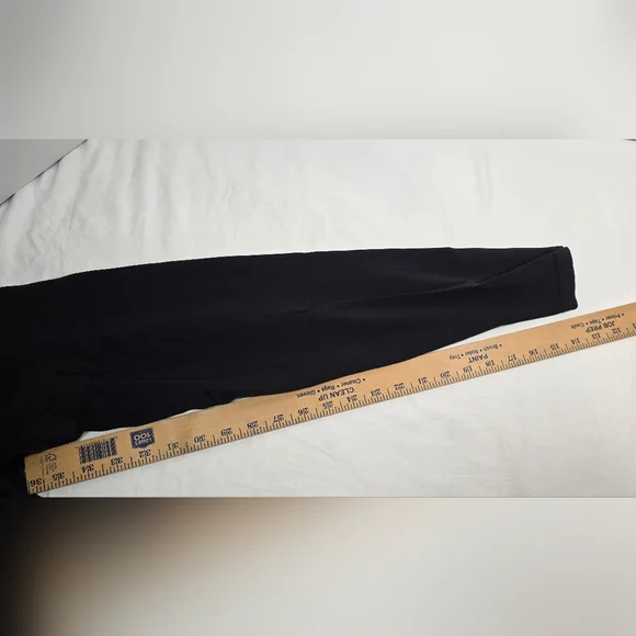 Victoria’s Secret PINK Roll Top Leggings Women's Small Black NWOT - Picture 7 of 11